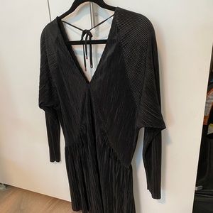 Zara mini plisse dress